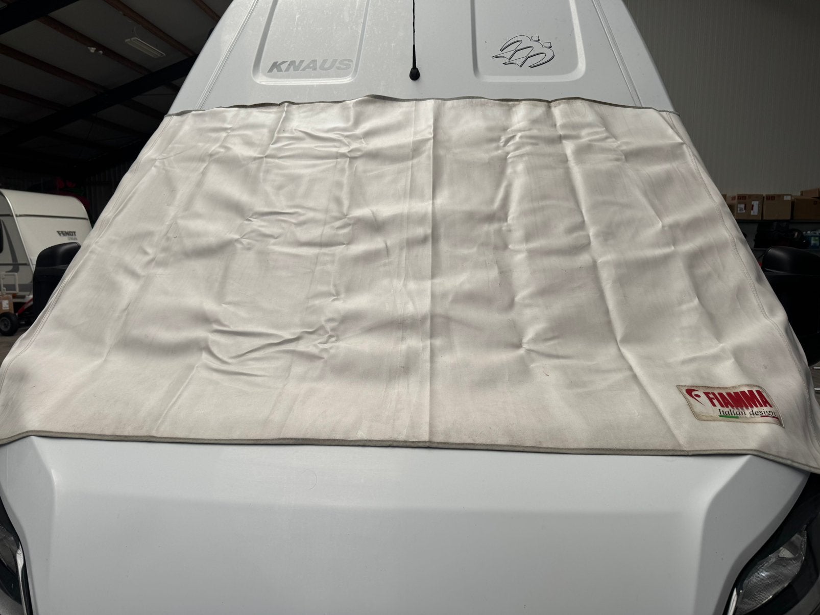 Fiamma Coverglas XL Fiat Ducato na 06/2006/ Citroën/Peugeot, Caravans en Kamperen, Camper-accessoires, Ophalen of Verzenden, Gebruikt