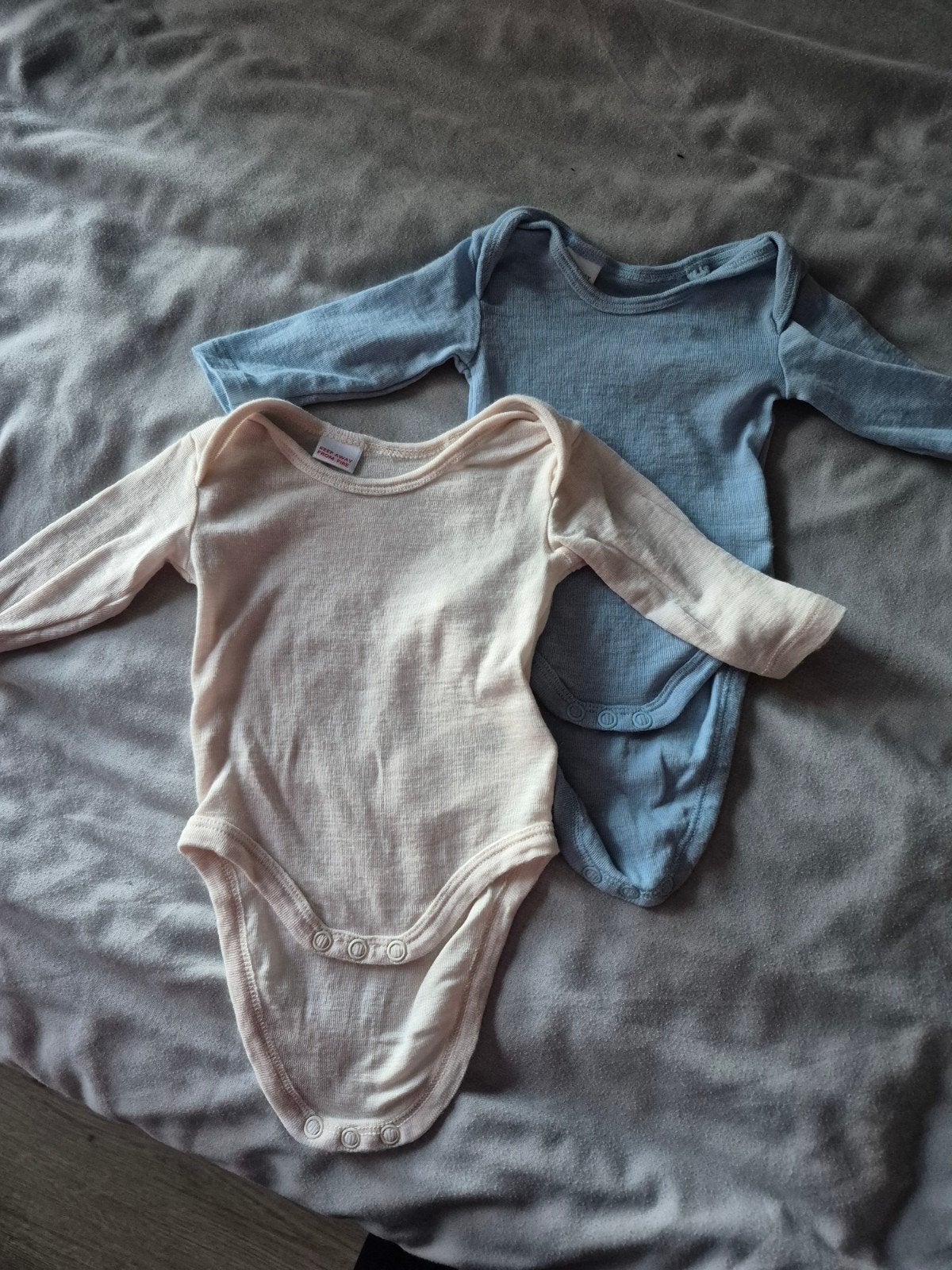 Merino wollen rompers maat 50/56, Nacht- of Onderkleding, Jongetje of Meisje, Ophalen of Verzenden, Zo goed als nieuw