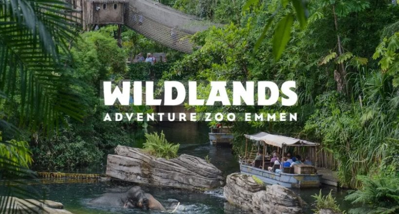 4 kaarten Wildlands Emmen, Drie personen of meer, Ticket of Toegangskaart