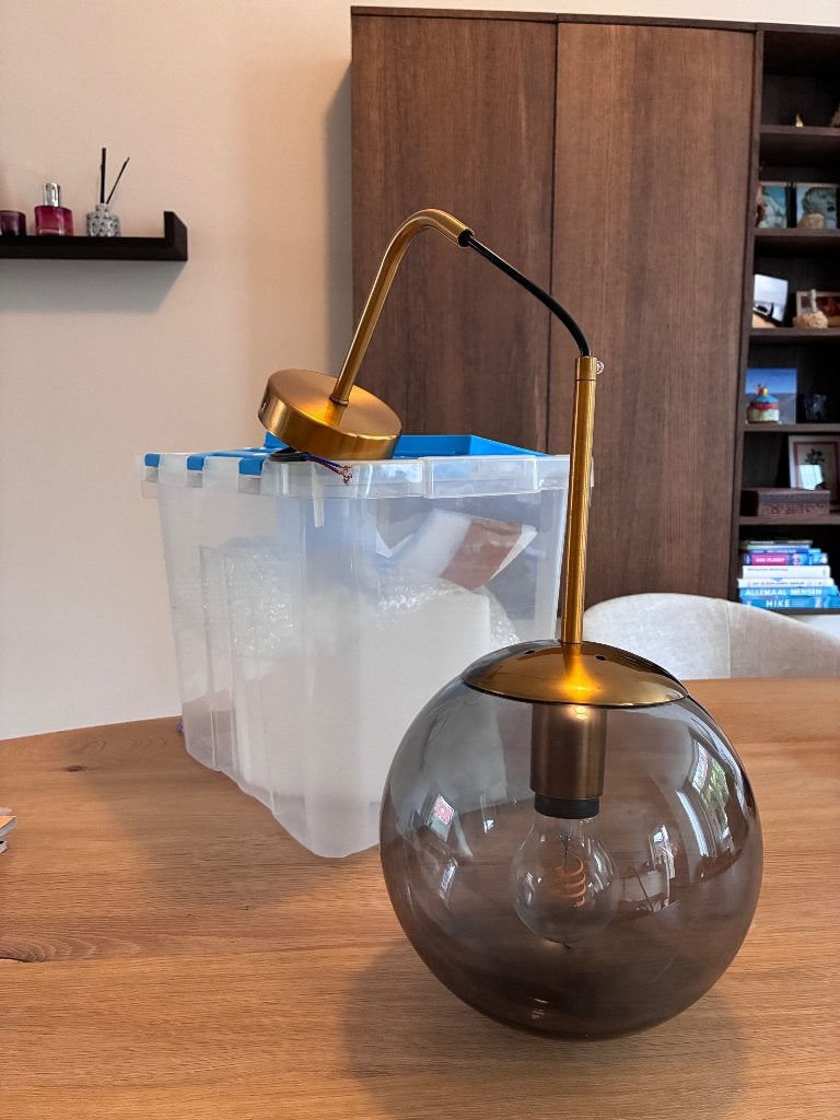 Wandlamp Bolia (look), Zo goed als nieuw, Wandlamp, E27 (groot), Ophalen of Verzenden