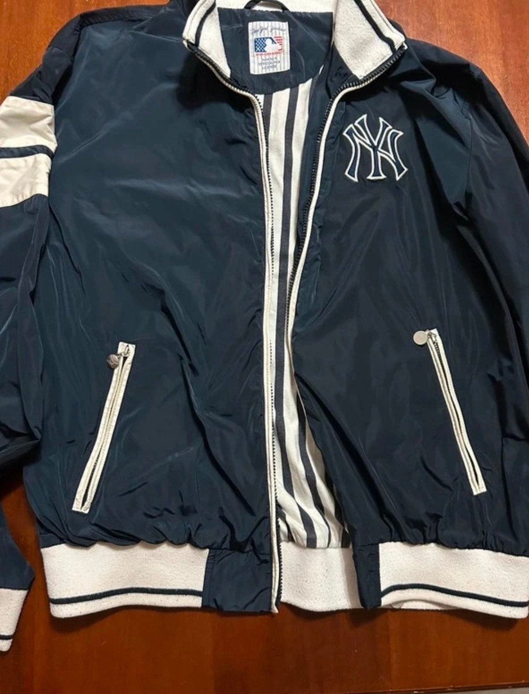 Vintage New York Yankees Bomberjack - MLB Licentie, Ophalen of Verzenden, Zo goed als nieuw
