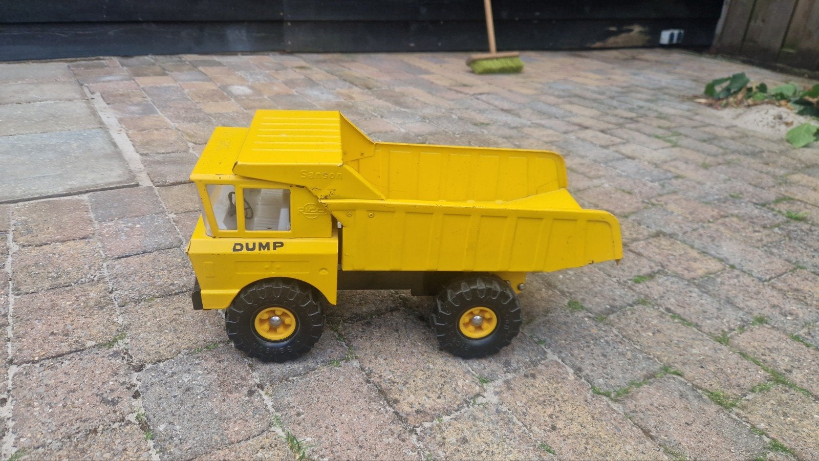 Vintage Rico Sanson kiepwagen, blik, jaren 70/80, Ophalen, Gebruikt