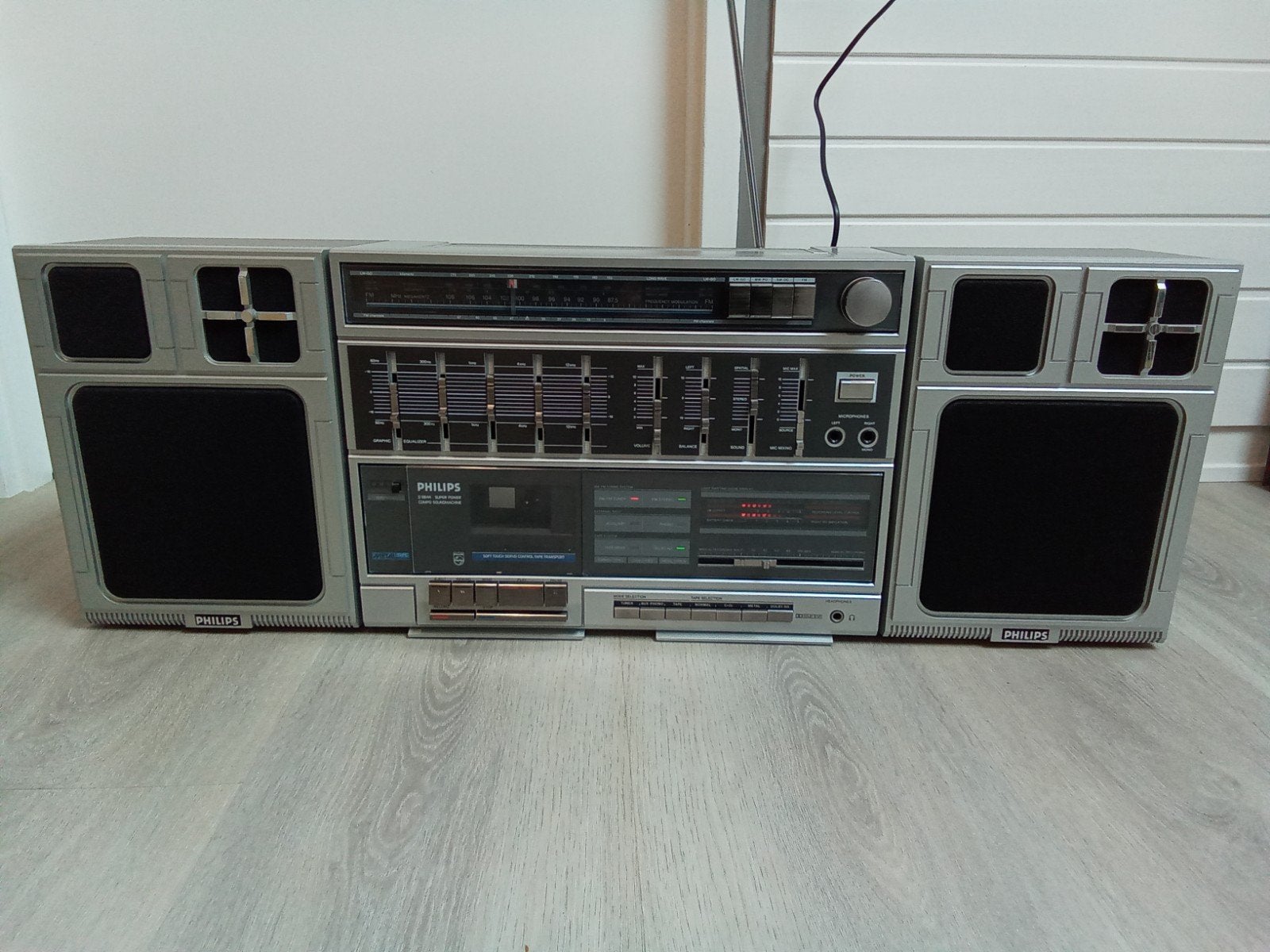 Philips D8644 gettoblaster, Ophalen