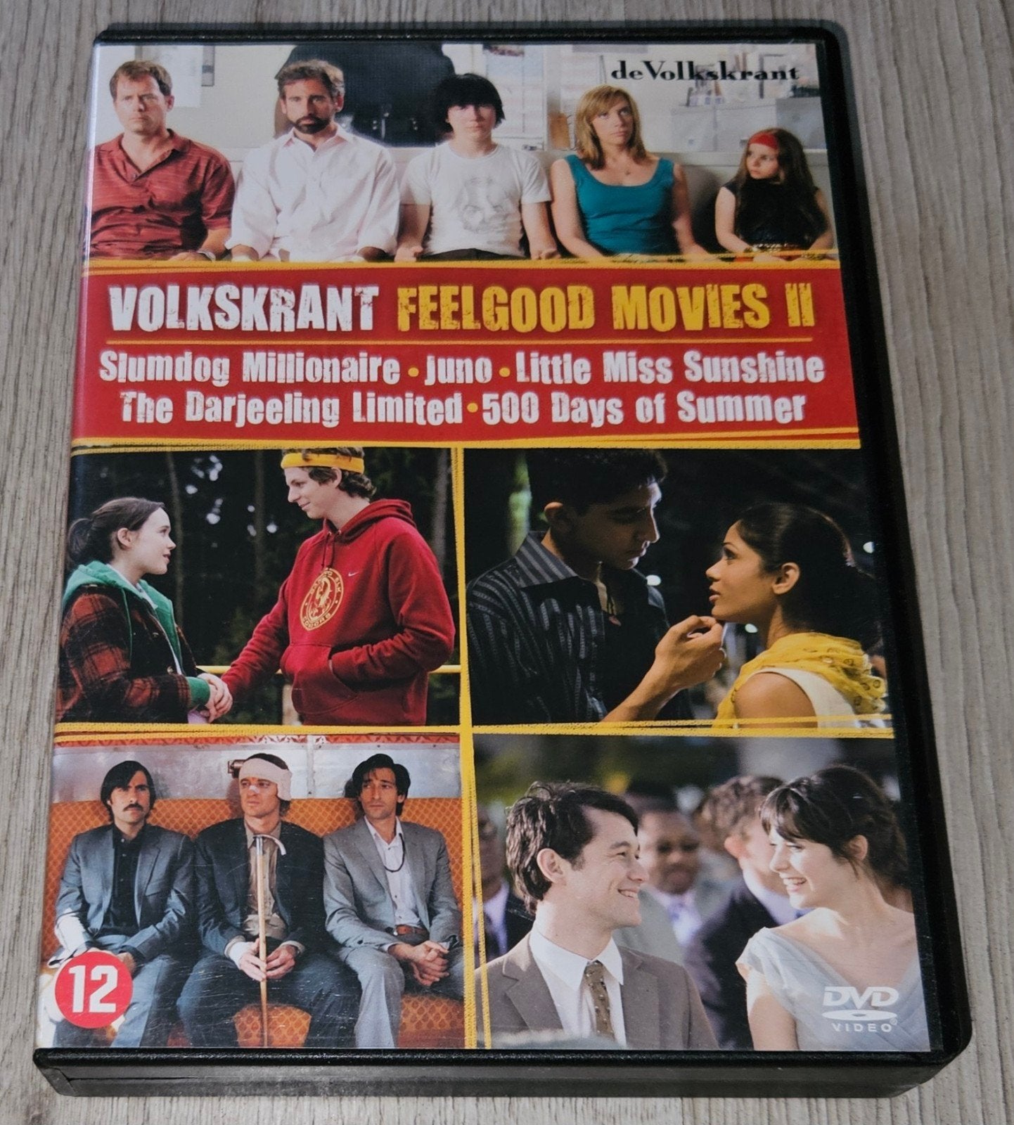 Volkskrant - Feelgood Movies II - 5DVD Boxset, Nederlands, Ophalen of Verzenden, Vanaf 12 jaar, Inclusief doosje