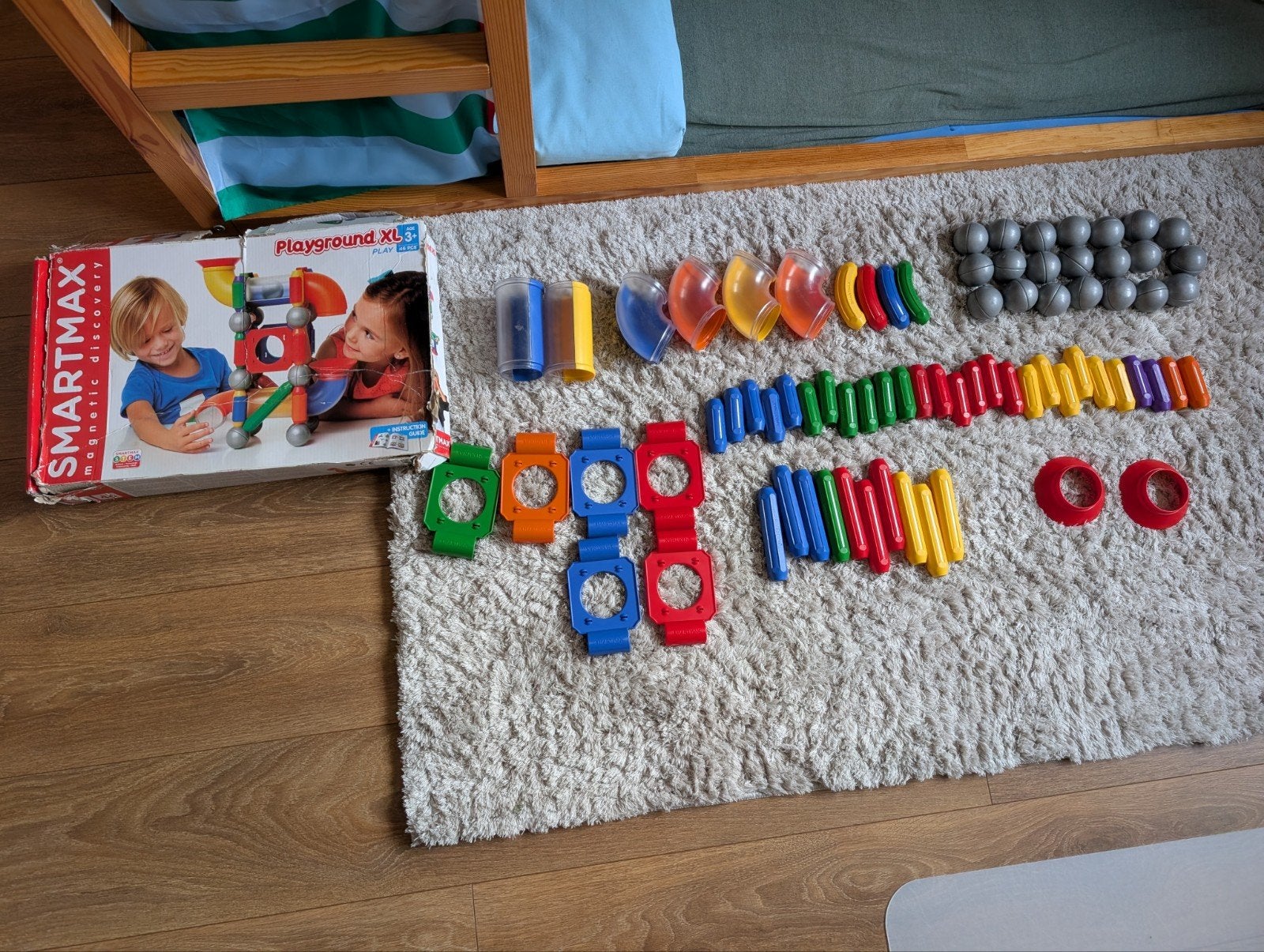 Smartmax Playground XL Magnetisch Constructiespeelgoed, Ophalen of Verzenden, Gebruikt, Overige merken