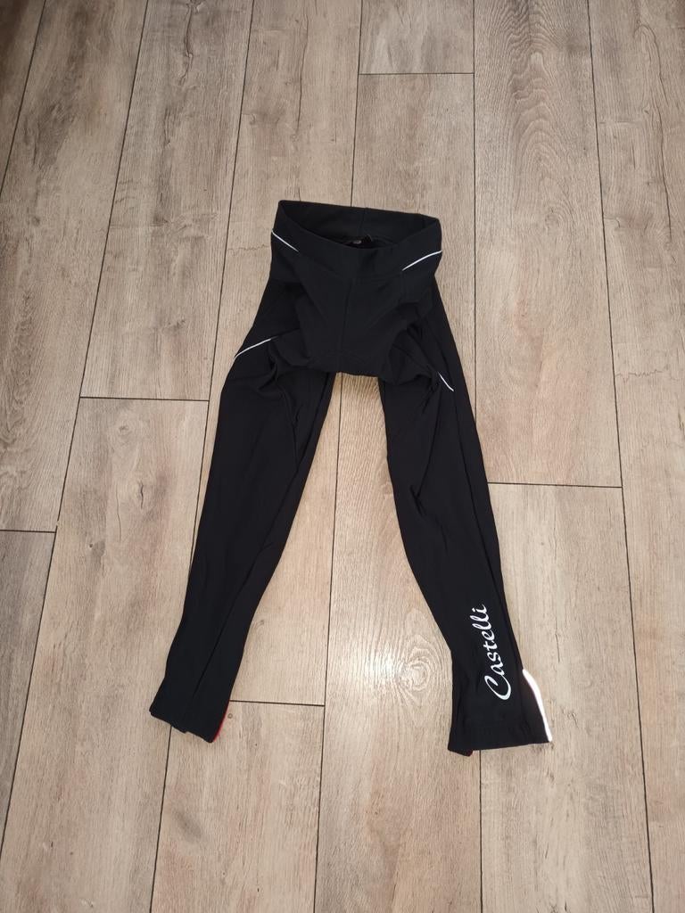 Castelli dames fietsbroek lang, Ophalen of Verzenden, Gebruikt, Kleding