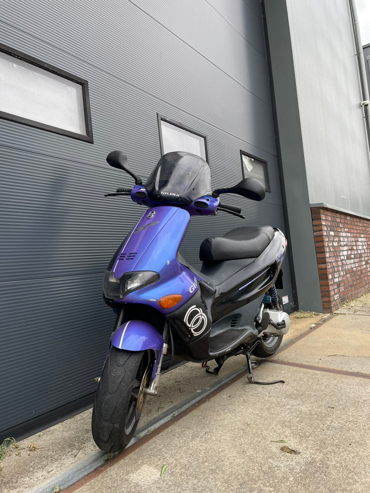 Gilera runner unike kappenset violet/zwart, Ophalen of Verzenden, Zo goed als nieuw, Kap, Overige merken