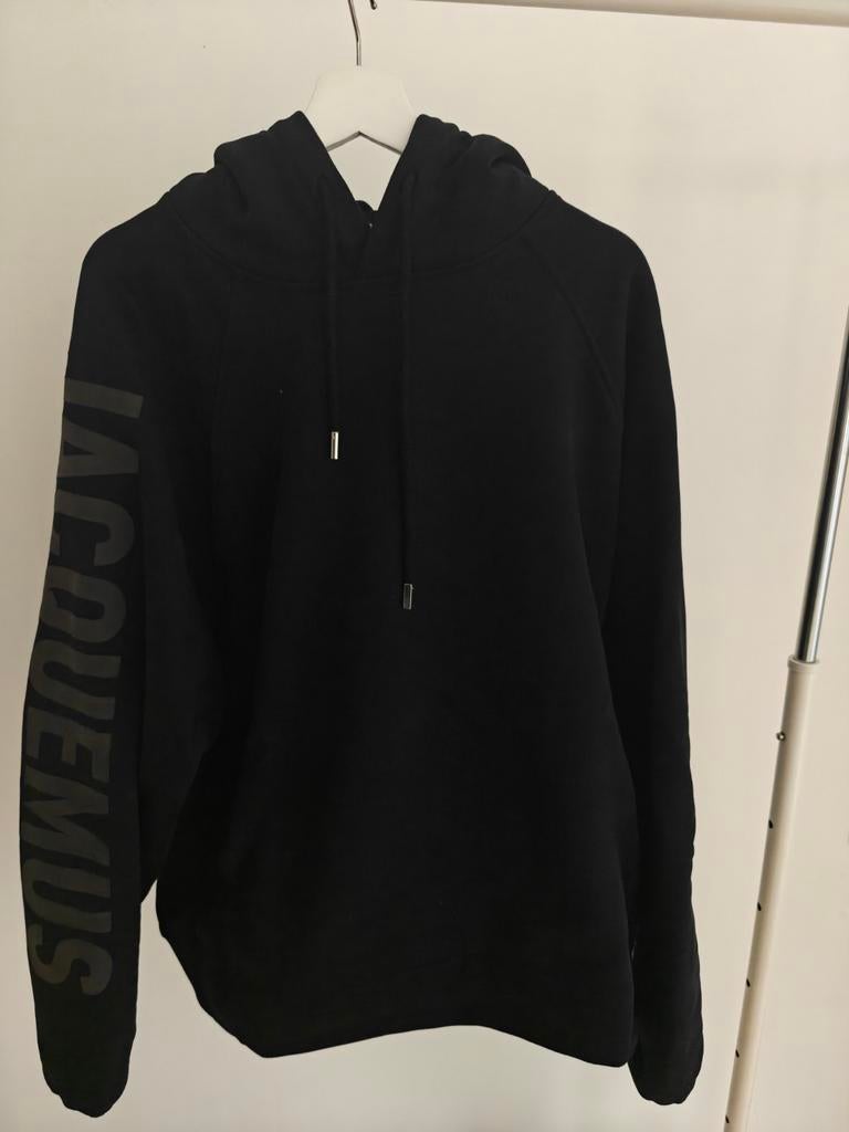 Jacquemus hoodie maat XL, Verzenden, Zwart, Maat 46/48 (XL) of groter, Zo goed als nieuw