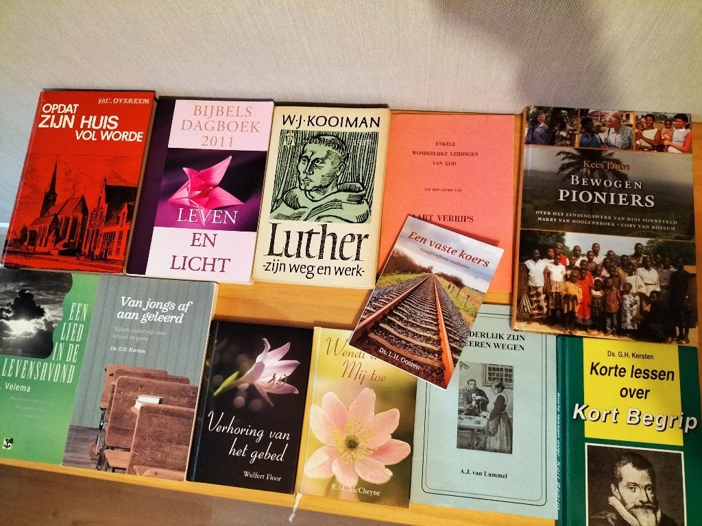 Voordeelpakket theologie boeken, Gelezen, Christendom | Protestants, Ophalen of Verzenden, Diverse Auteurs