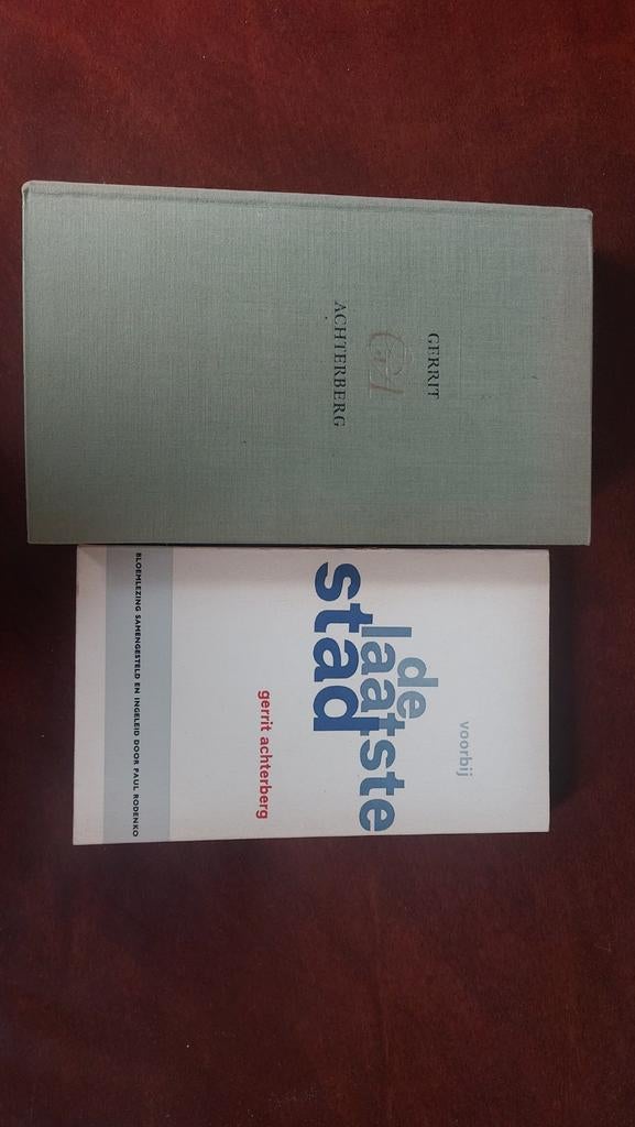 Dichtbundels Gerrit Achterberg: De laatste stad & Gerrit, Ophalen of Verzenden