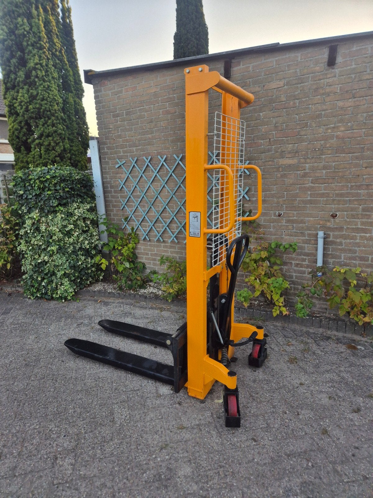 Stapelaar handstapelaar, Gebruikt, Onbekend, Ophalen of Verzenden, Onbekend