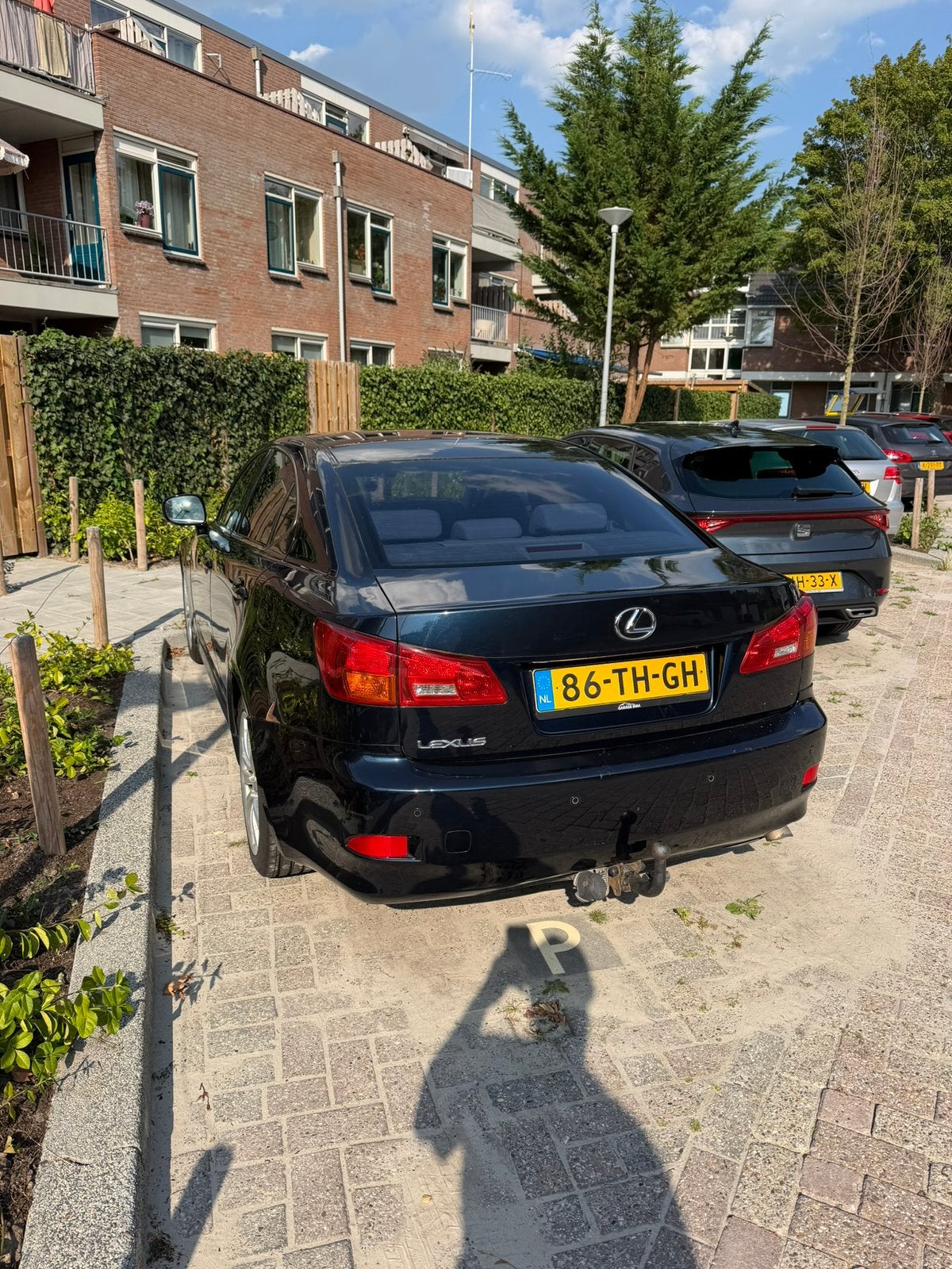Lexus IS 220D 2.2 D 2006 Blauw, Auto's, Achterwielaandrijving, 4 cilinders, Blauw, Origineel Nederlands