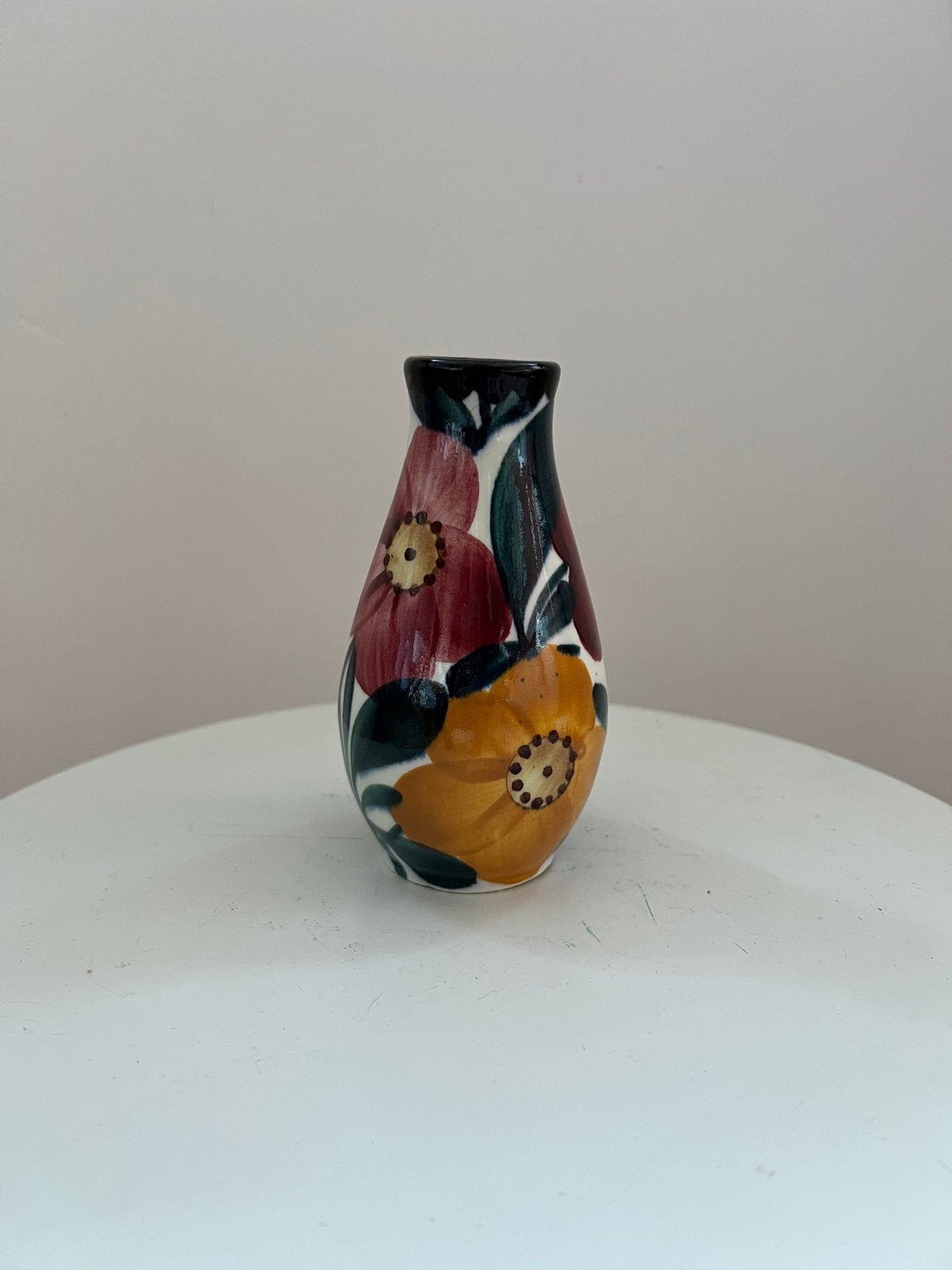 Art Deco vaas SMF Schramberg – Jaren 20/30 – Handgeschilderd, Ophalen of Verzenden