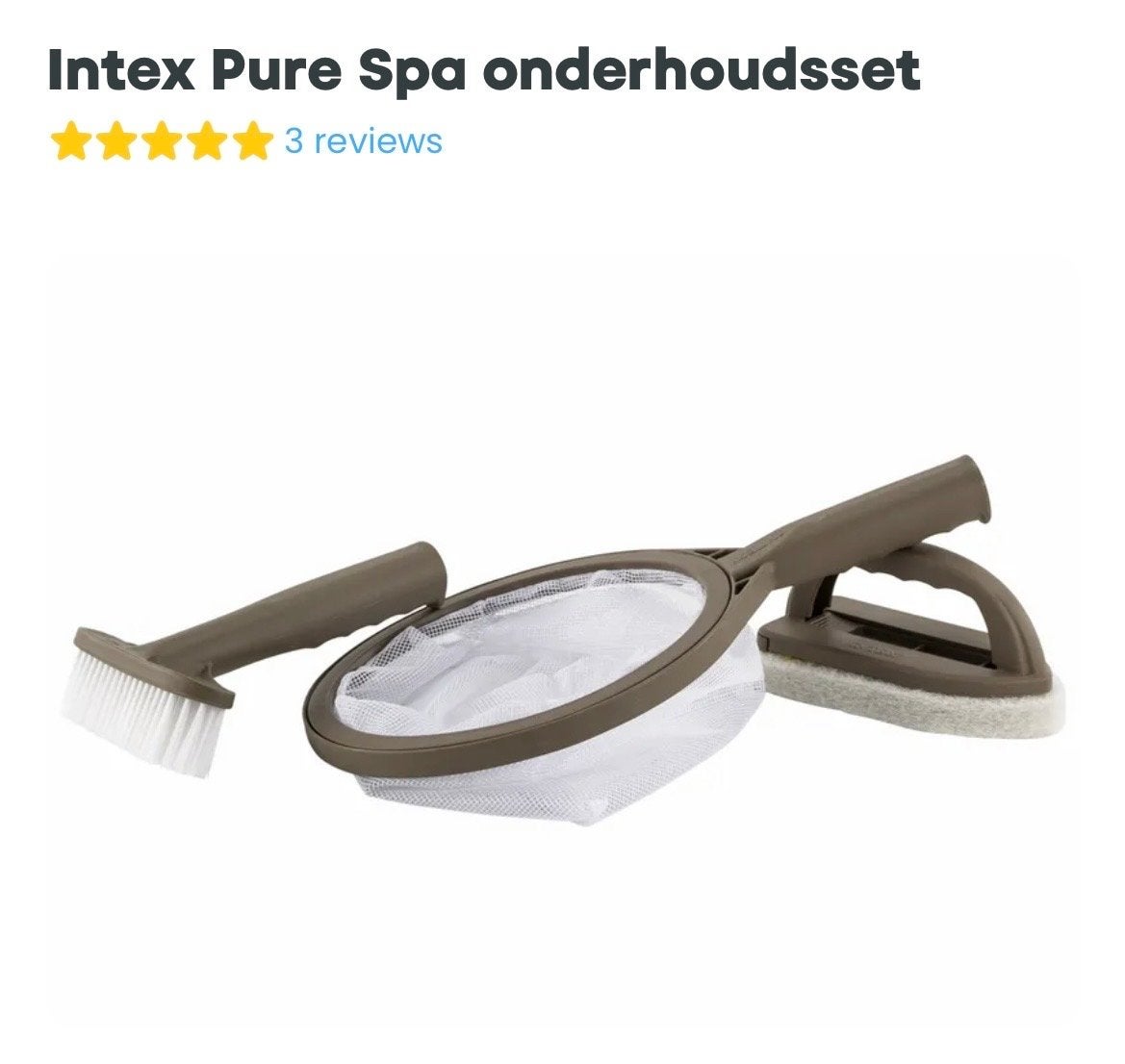 Accesoires intex spa, Ophalen of Verzenden, Zo goed als nieuw, Overige typen