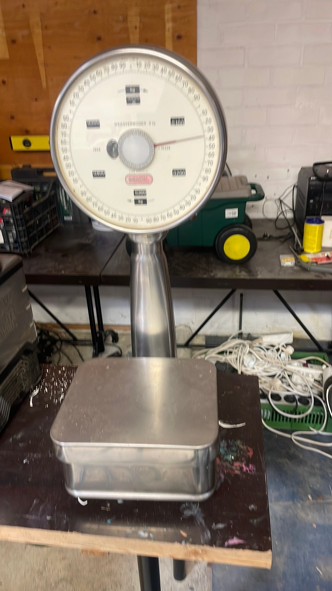 Berkel weegschaal, Ophalen, Minder dan 10 kg, Winkelweegschaal, Zo goed als nieuw