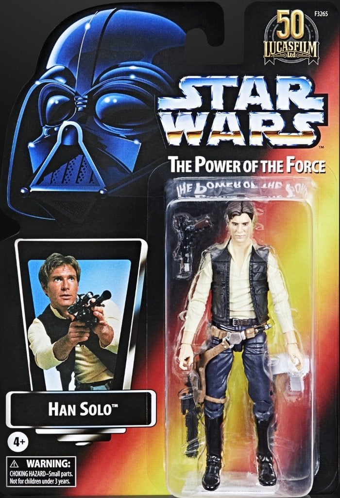 Star Wars Black Series Han Solo Power Of The Force Edition, Ophalen of Verzenden, Nieuw, Actiefiguurtje