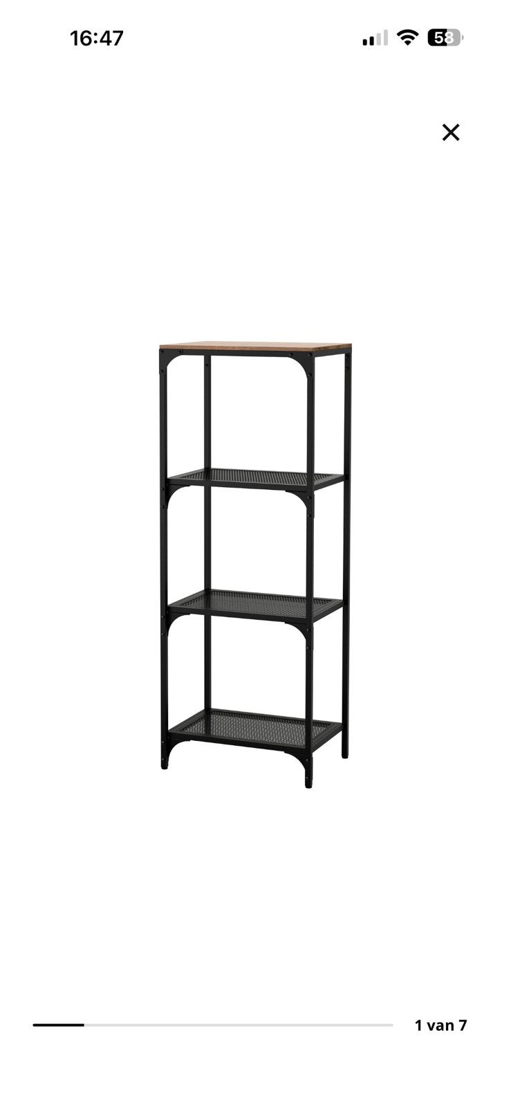 Ikea Fjällbo stellingkasten 2x, Ophalen, Zo goed als nieuw