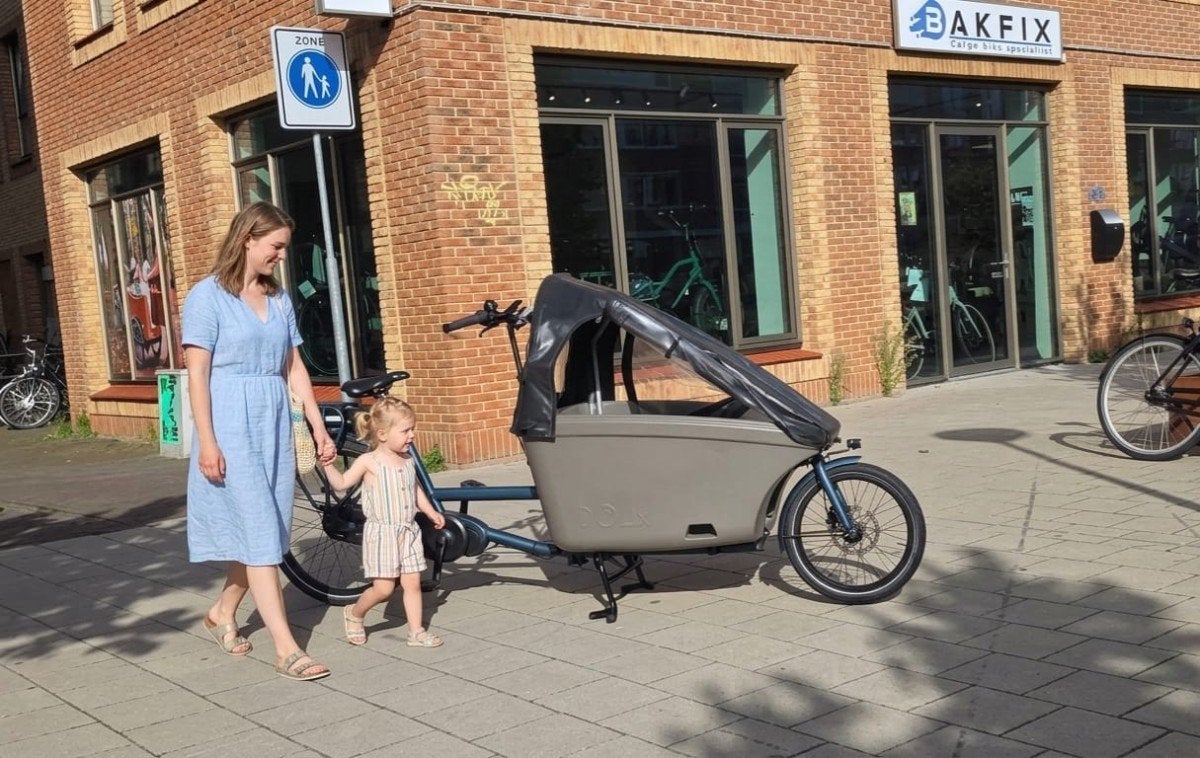 Prachtige Dolly bakfiets en 750Wh accu 80Nm motor