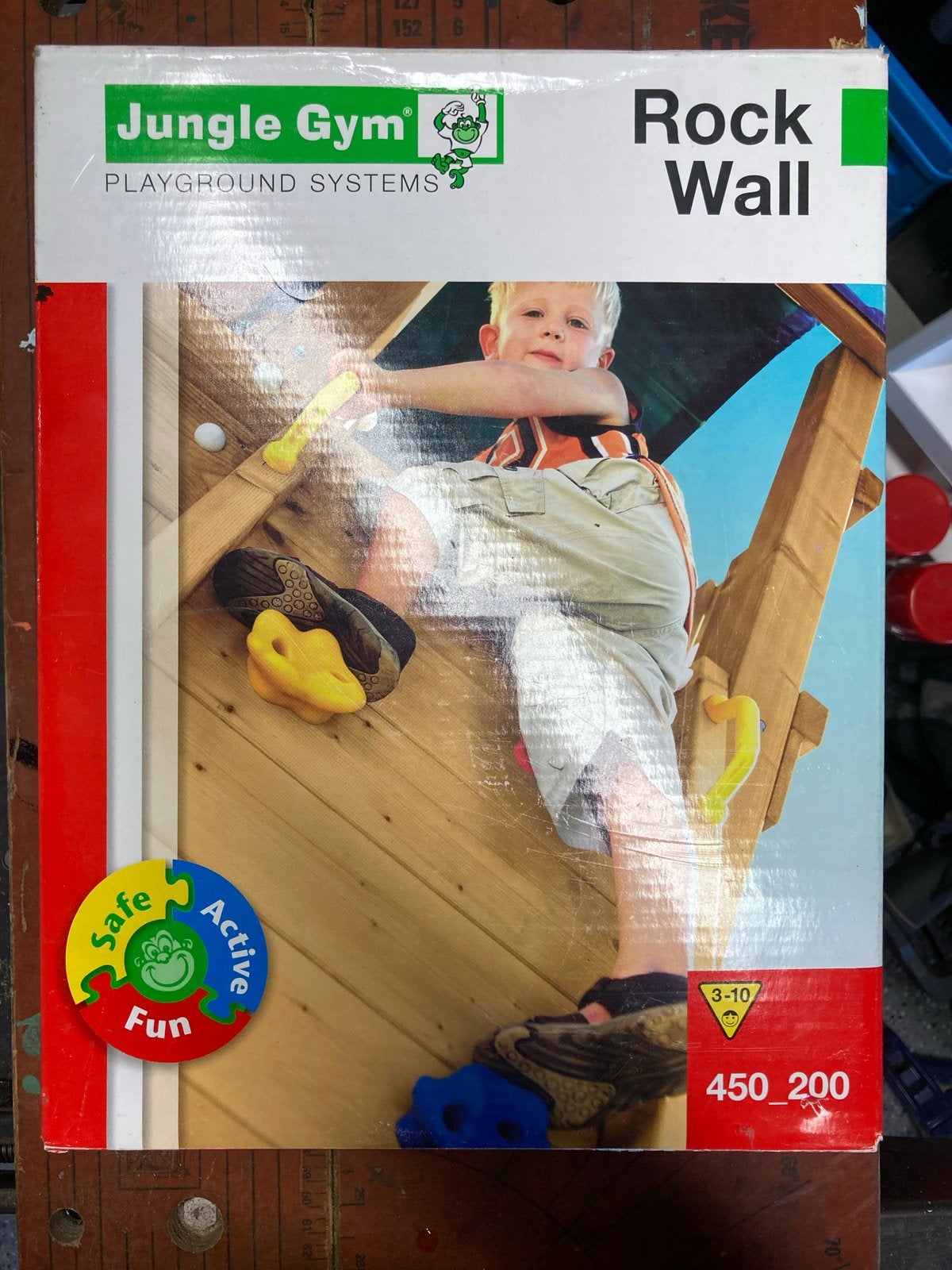 Jungle Gym Rock Wall Klimwand - Nieuw in doos, Ophalen, Nieuw, Klimwand, Aanbouwonderdeel
