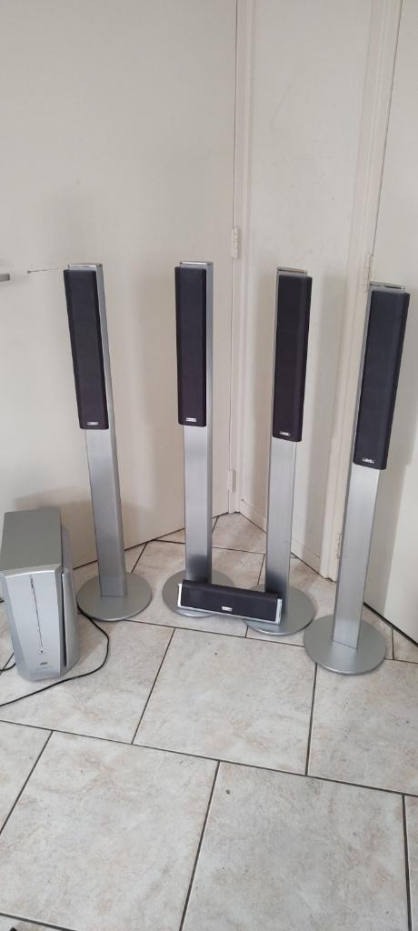 JVC 5.1 speaker set inclusief actieve subwoofer, Ophalen, JVC, Overige spelers, Gebruikt
