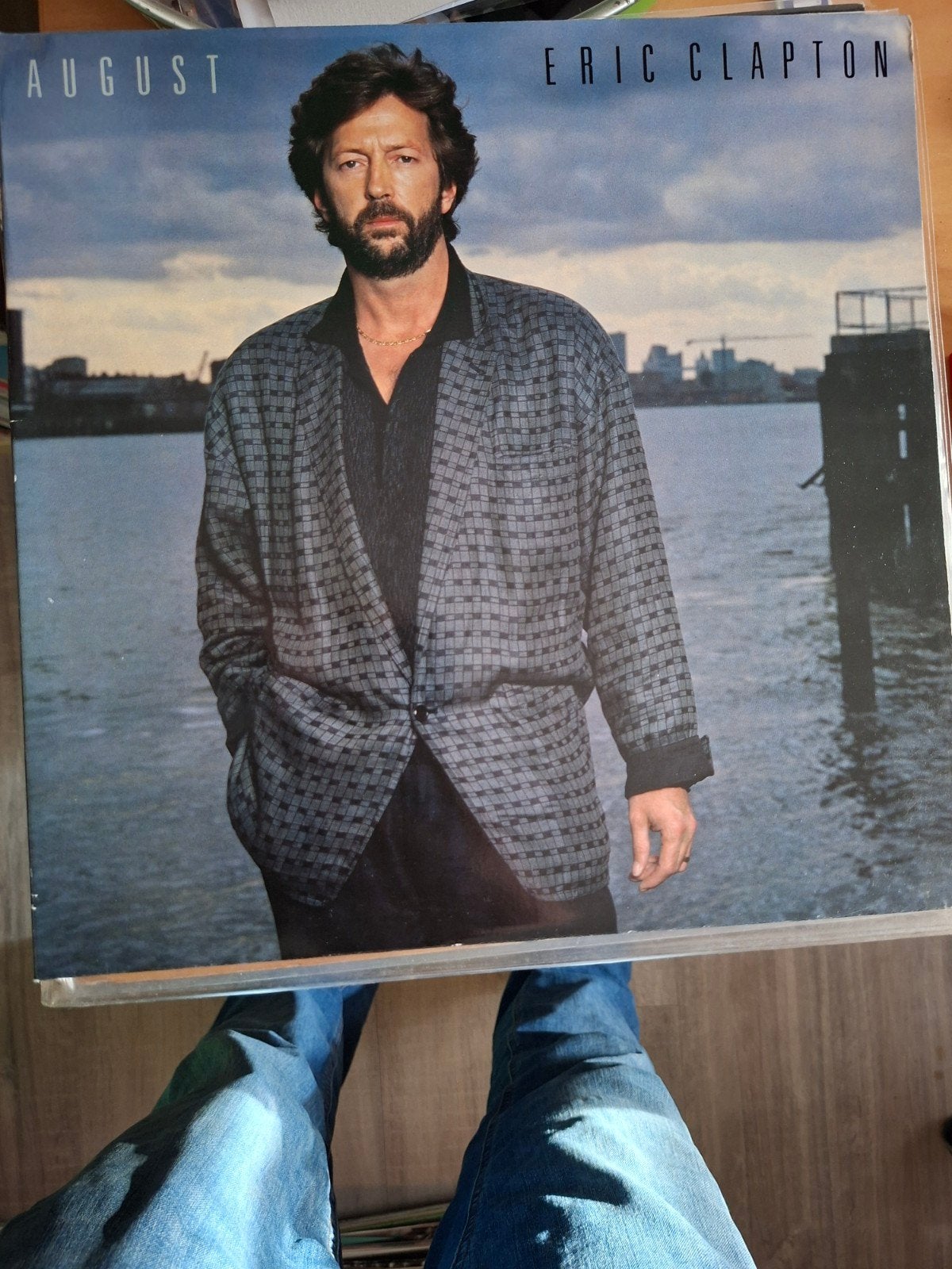 Eric Clapton - August (LP), LP, Gebruikt, Pop, Ophalen of Verzenden