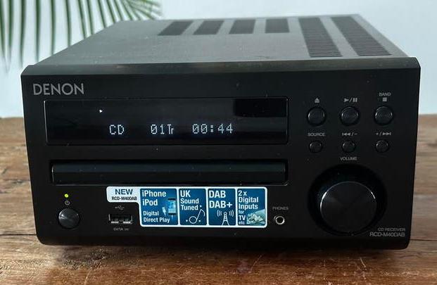 Denon CD Receiver RCD-M40DAB zgan, Denon, Ophalen of Verzenden, Zo goed als nieuw, Minder dan 60 watt