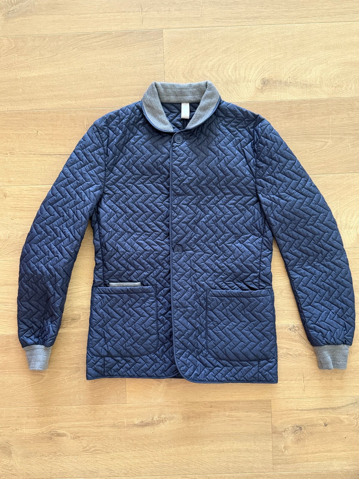 Hancock Gewatteerde Nieuw Jas - Maat 36, Ophalen of Verzenden, Nieuw, Maat 46 (S) of kleiner, Blauw