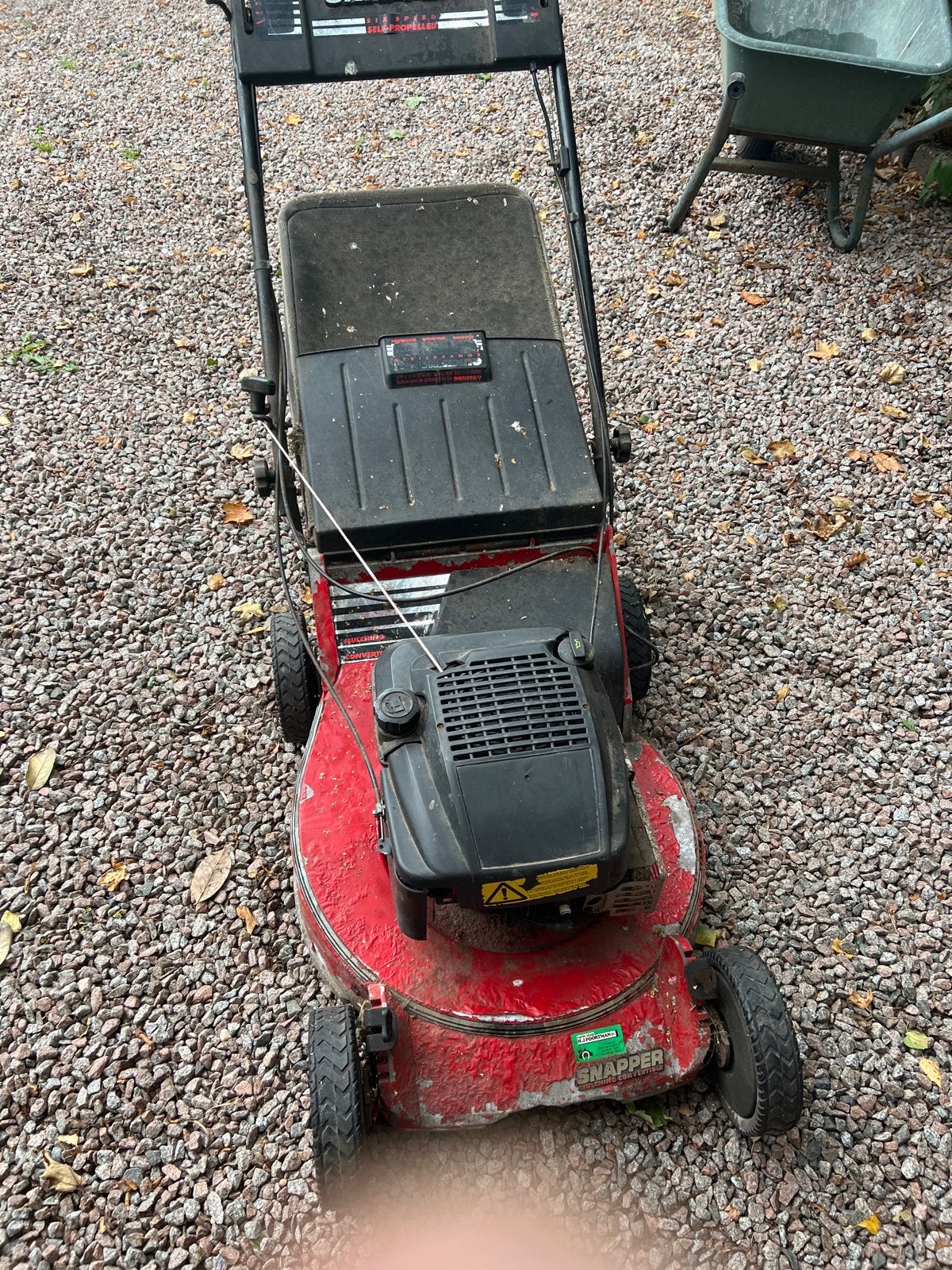 Snapper Benzine Grasmaaier - Gebruikt, Ophalen, Cirkelmaaier, Gebruikt, 40 t/m 49 cm