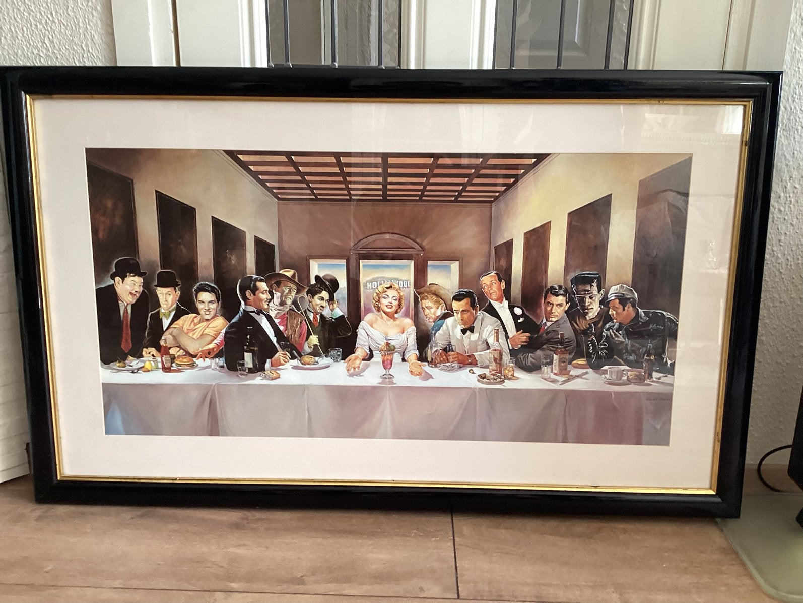 'The Last Supper Hollywood Edition schilderij, Ophalen, Zo goed als nieuw