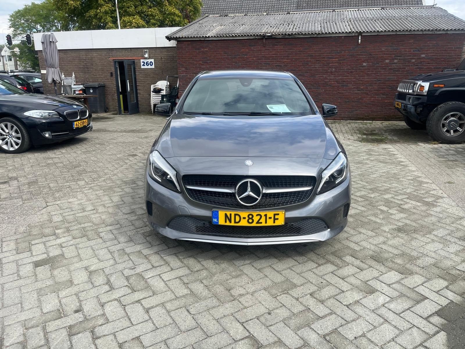 Mercedes-Benz A-Klasse 180 Lease Edition Plus ecc perkeersen, Auto's, Voorwielaandrijving, Gebruikt, Euro 6, 4 cilinders