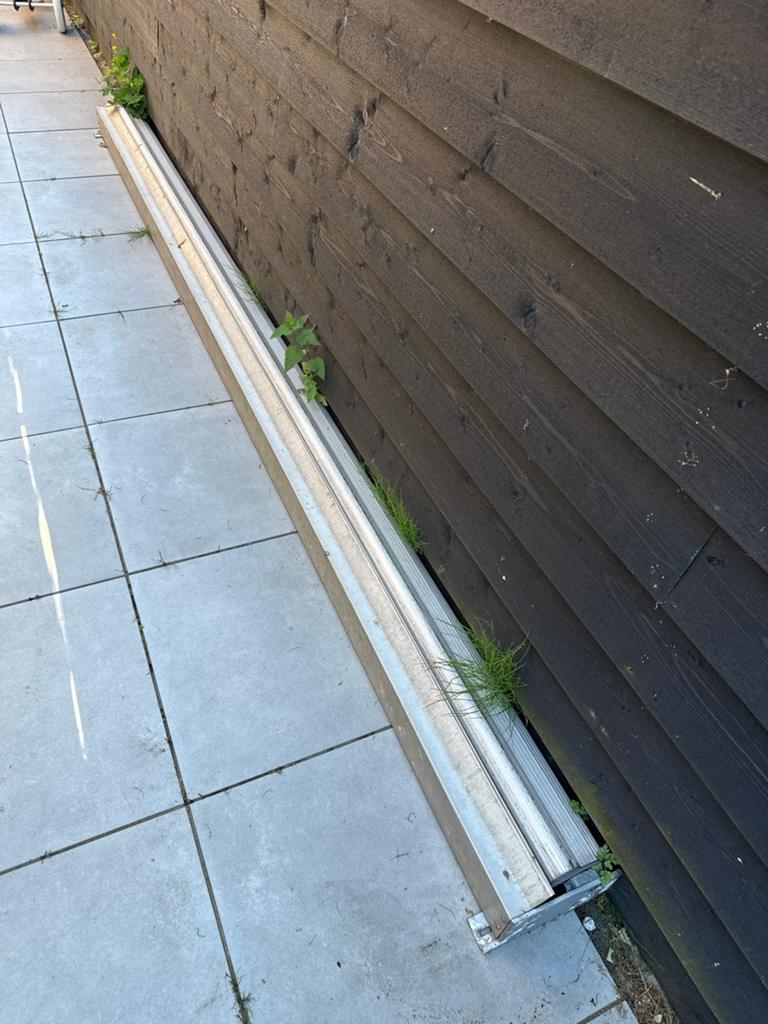 Zonnescherm, Tuin en Terras, Ophalen, Gebruikt, 150 tot 300 cm, 250 cm tot 450 cm