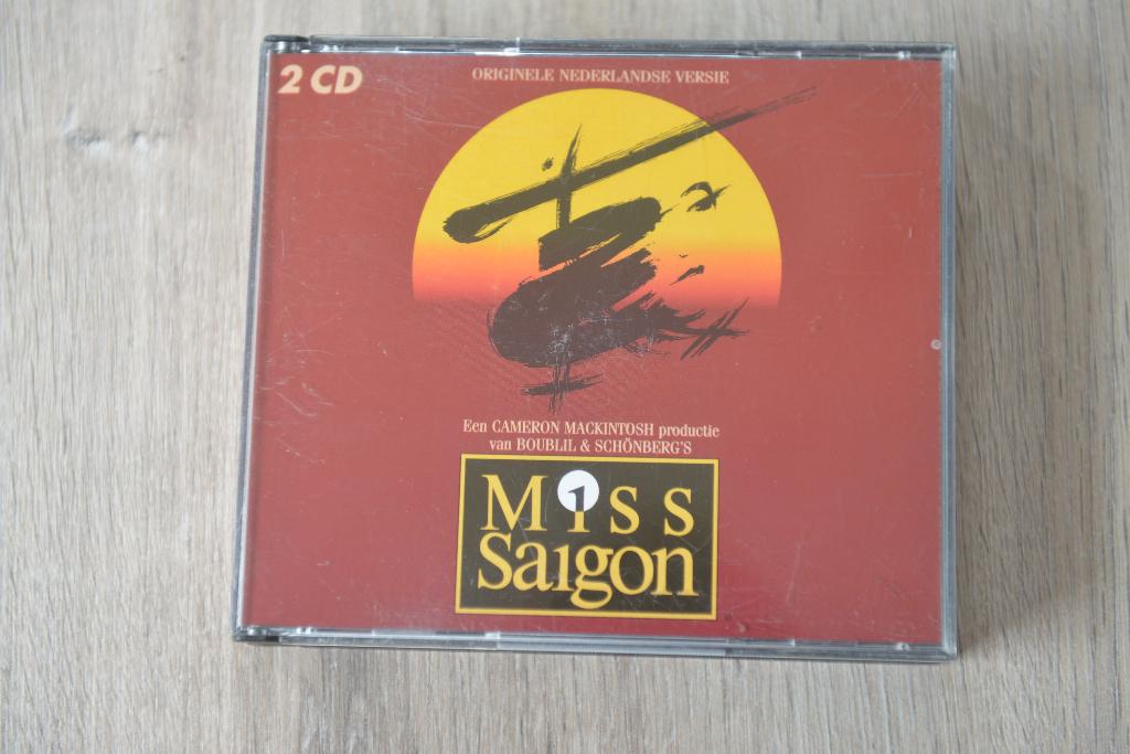 NEDERLANDSE MUSICAL = = MISS SAIGON = = 2CDbox, Verzenden, Zo goed als nieuw, Boxset