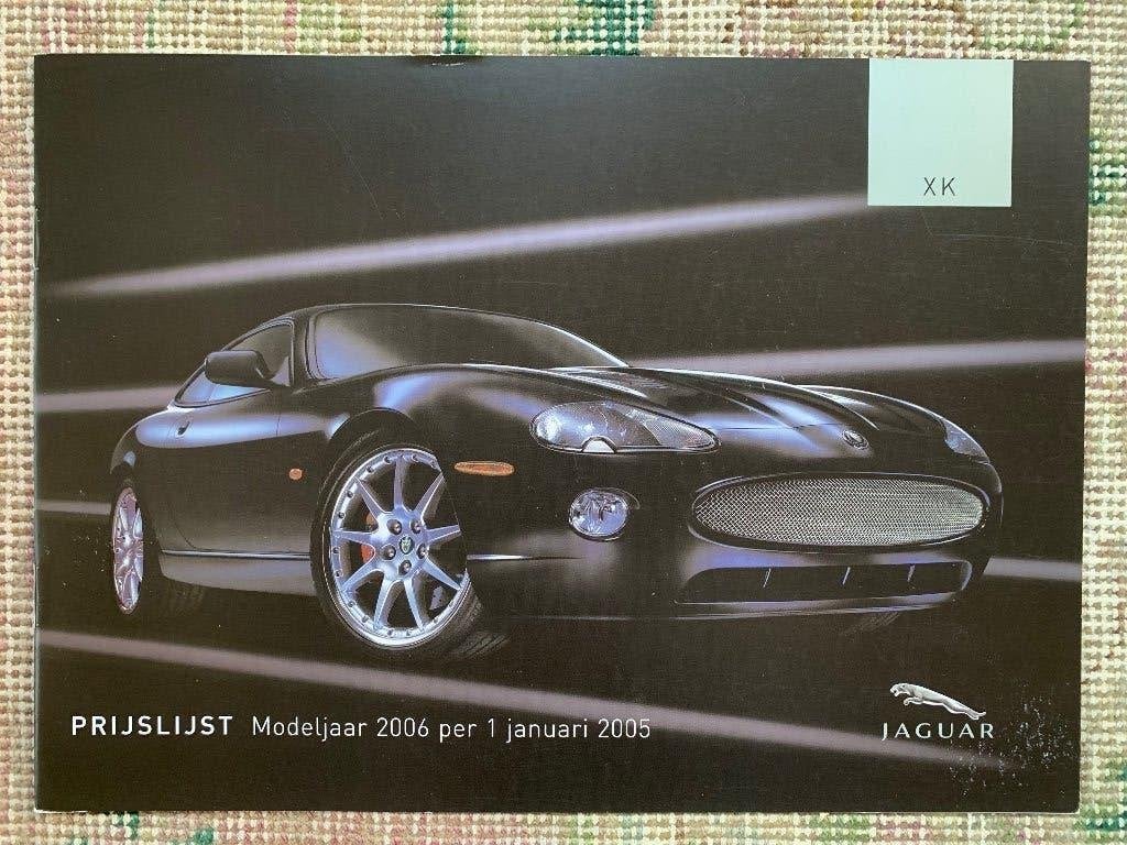 Nederlandse prijslijst Jaguar XK 2005 nieuw!, Nieuw, Ophalen of Verzenden, Overige merken, Jaguar