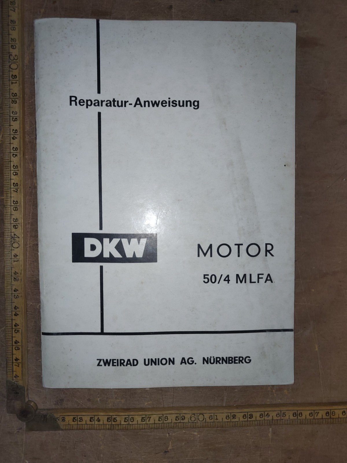 Werkplaats handleiding DKW motor 50/4 MLFA, Ophalen of Verzenden, Gebruikt