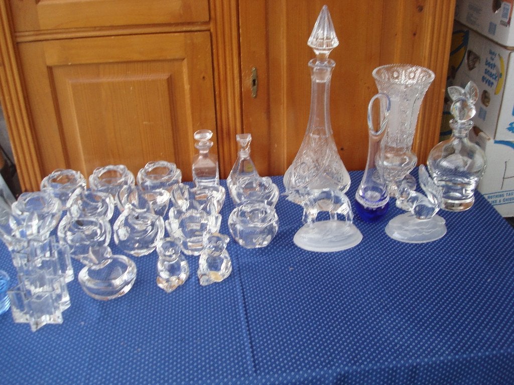 krisstallen    diversen  items, Ophalen of Verzenden