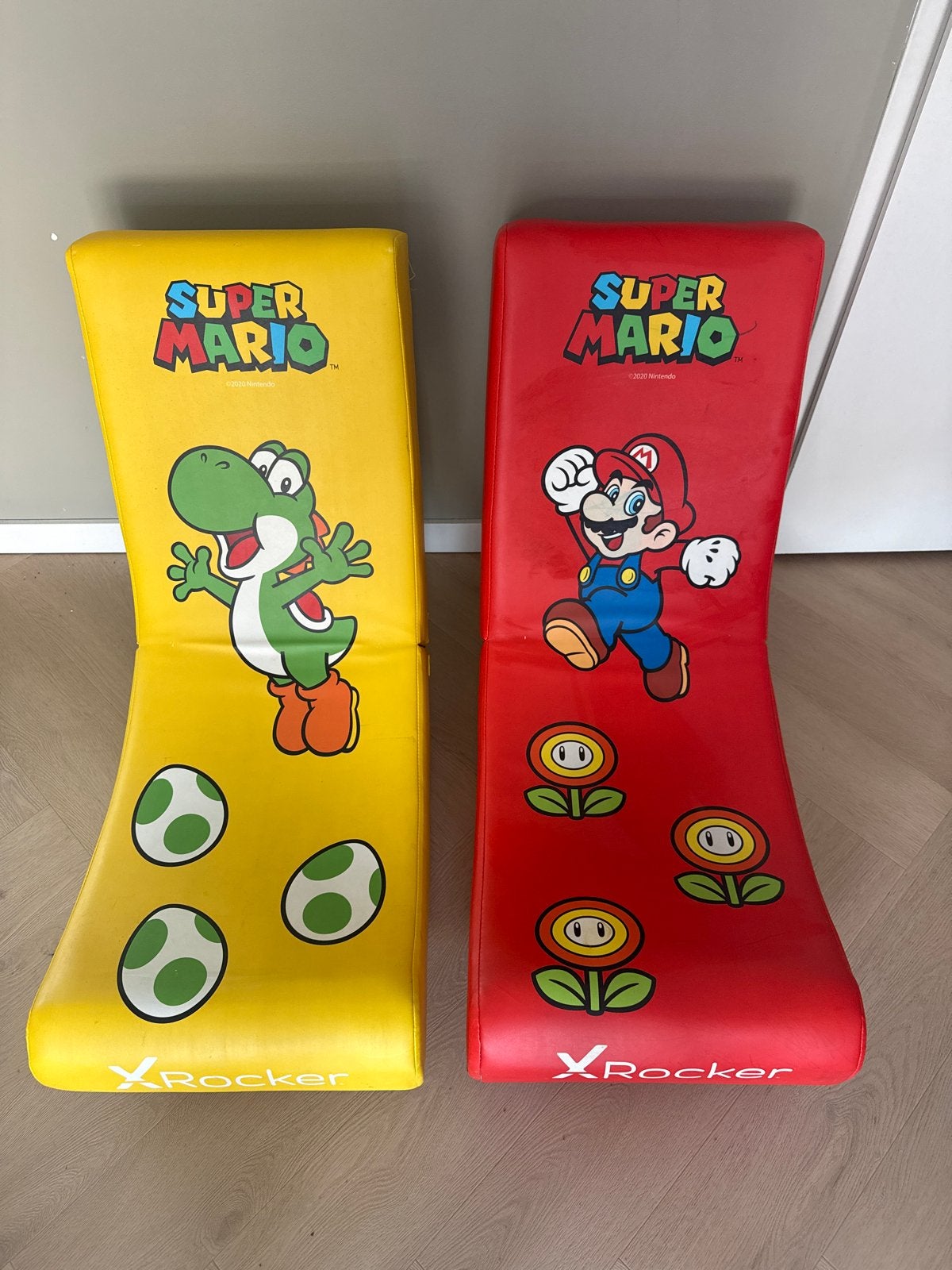 Super Mario X Rocker Gaming Stoelen (2 stuks), Ophalen, Nintendo, Zo goed als nieuw