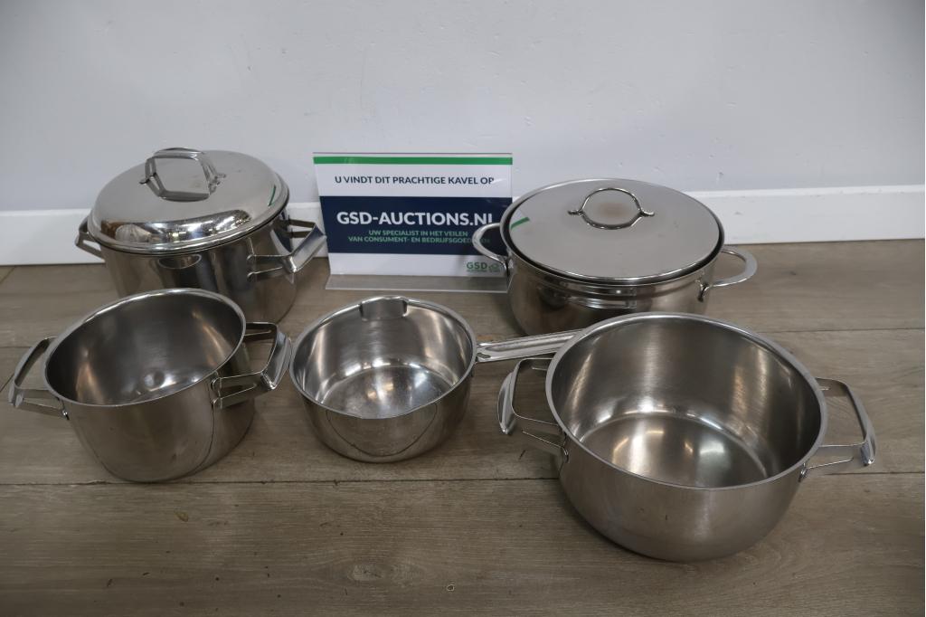 Hackman Pannen Set, Huis en Inrichting, Keuken | Potten en Pannen, Ophalen of Verzenden, Niet ingevuld, Niet ingevuld, Niet ingevuld
