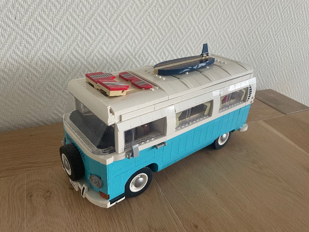 Lego Volkswagen T2 Camper Van (10279) met handleiding, Lego, Ophalen of Verzenden, Zo goed als nieuw, Inclusief instructies