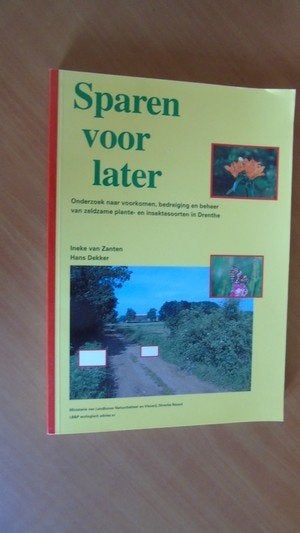 Sparen voor later. Zanten, Ineke van, Ophalen of Verzenden, Zo goed als nieuw