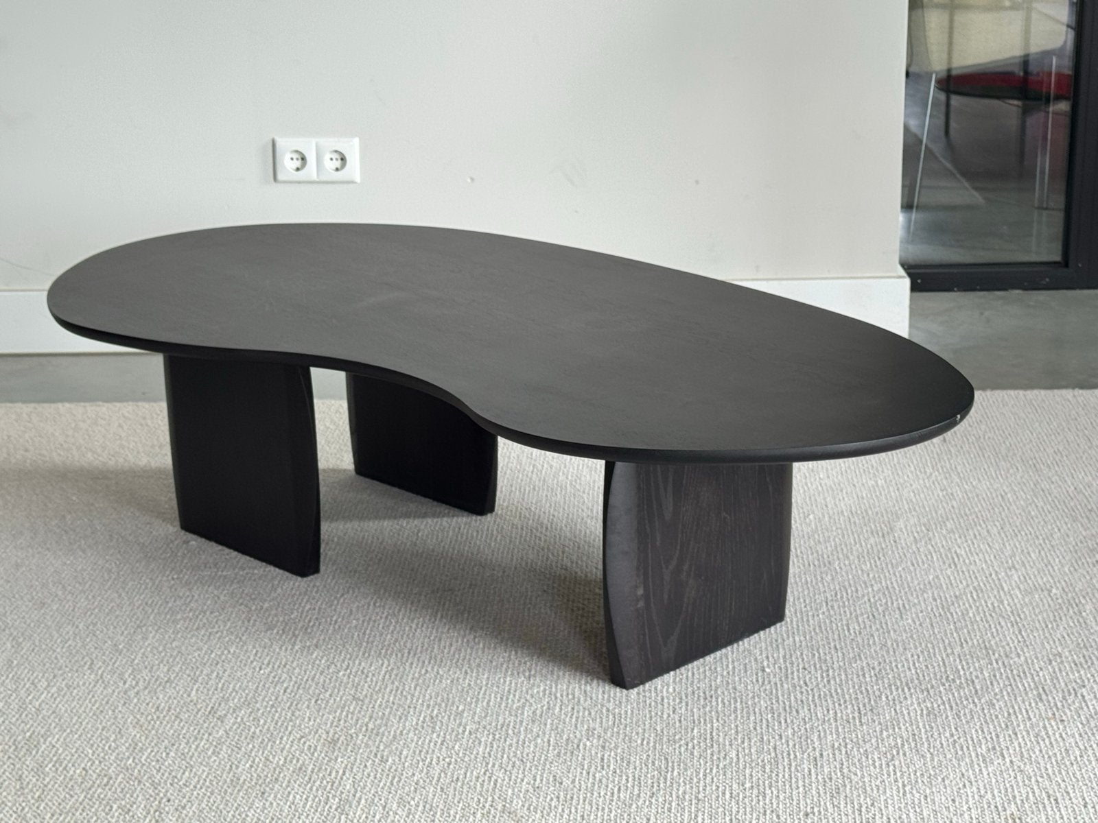 Passe partout Boca salontafel. Zwart /bruin, Huis en Inrichting, Tafels | Salontafels, 100 tot 150 cm, Verzenden, 50 tot 100 cm