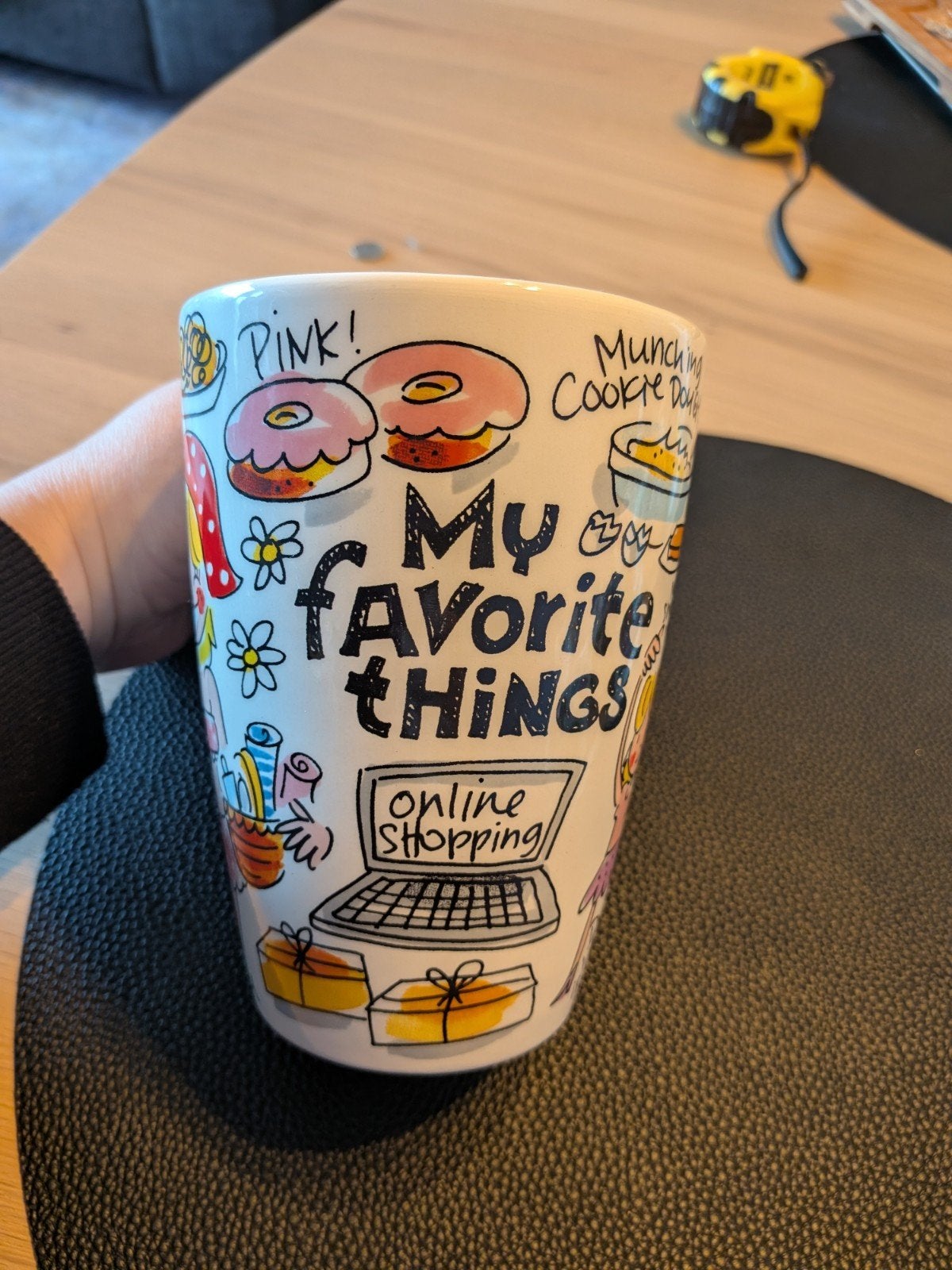 "My favorite things" mok, Ophalen, Nieuw, Overige stijlen, Kop(pen) en/of Schotel(s)