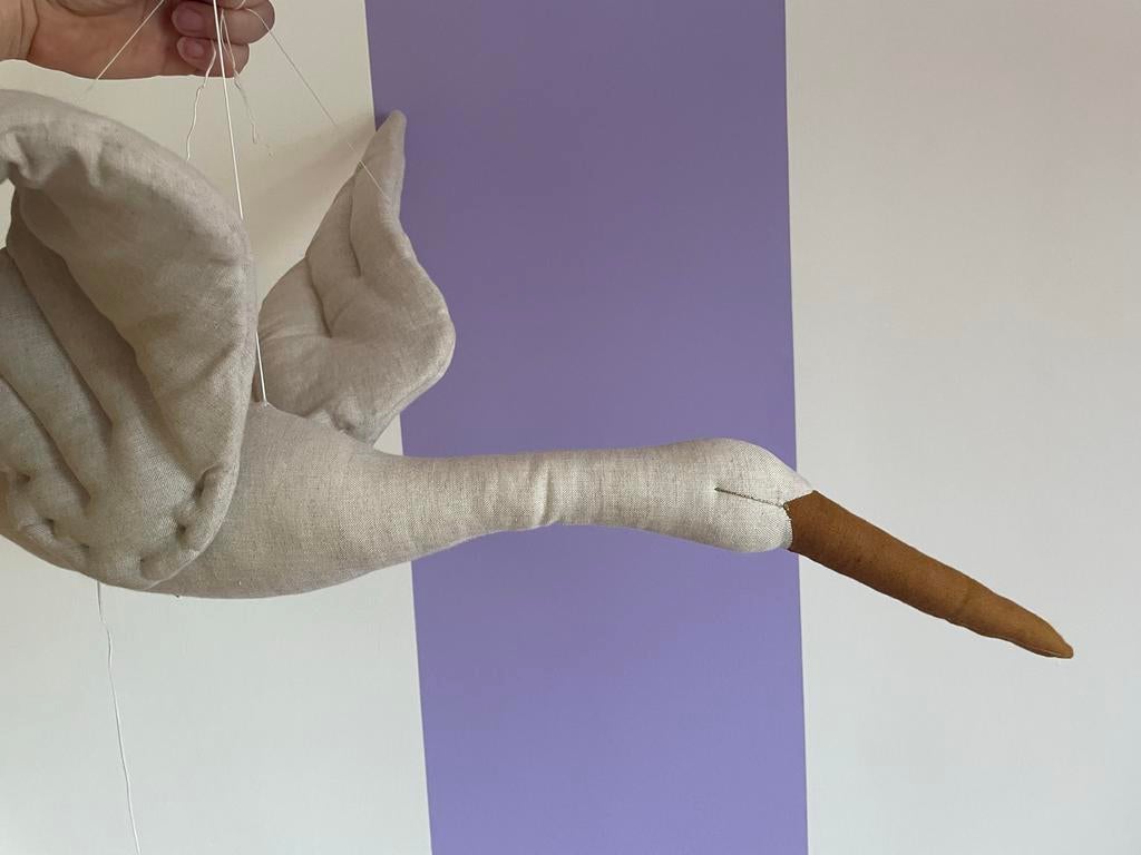 Love me Zwaan Mobiel voor Babykamer/Kinderkamer, Kinderen en Baby's, Kinderkamer | Inrichting en Decoratie, Ophalen, Zo goed als nieuw