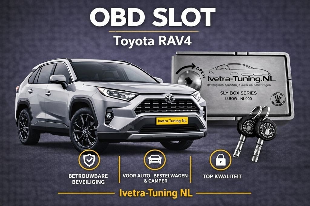 OBD Slot Toyota RAV4 | OBD Lock Toyota RAV4, Verzenden, Info@ivetra-tuning.nl | www.ivetra-tuning.nl, Ivetra-Tuning NL, Huissen