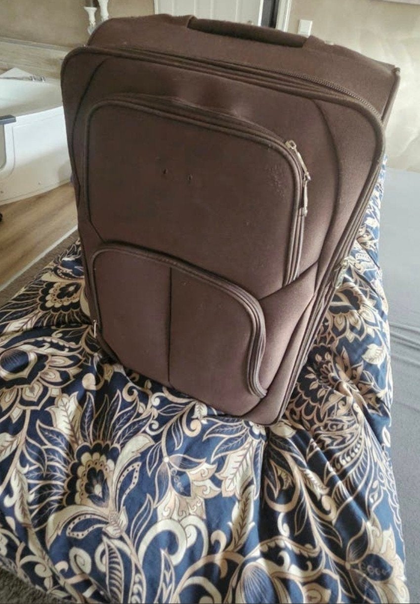 Ruime koffer 65 cm hoog, Sieraden, Tassen en Uiterlijk, Koffers, Ophalen, Gebruikt, 60 tot 70 cm, Wieltjes