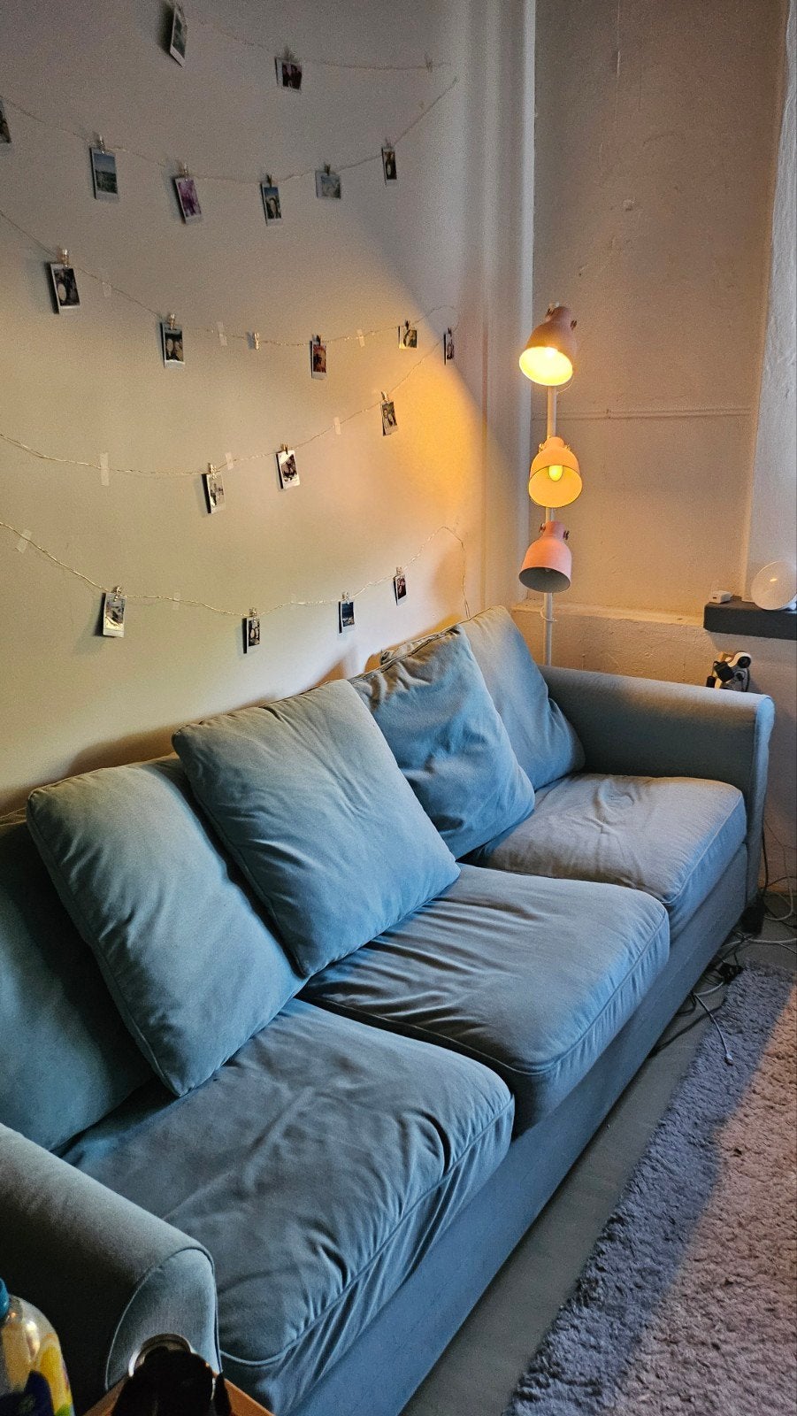 Green comfy couch / Groene comfortabele bank, Ophalen, Gebruikt, 75 tot 100 cm