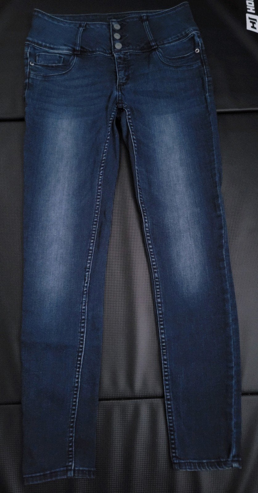 ZGN! Dames jeans blauw, maat 38, Ophalen of Verzenden, Zo goed als nieuw, Blauw
