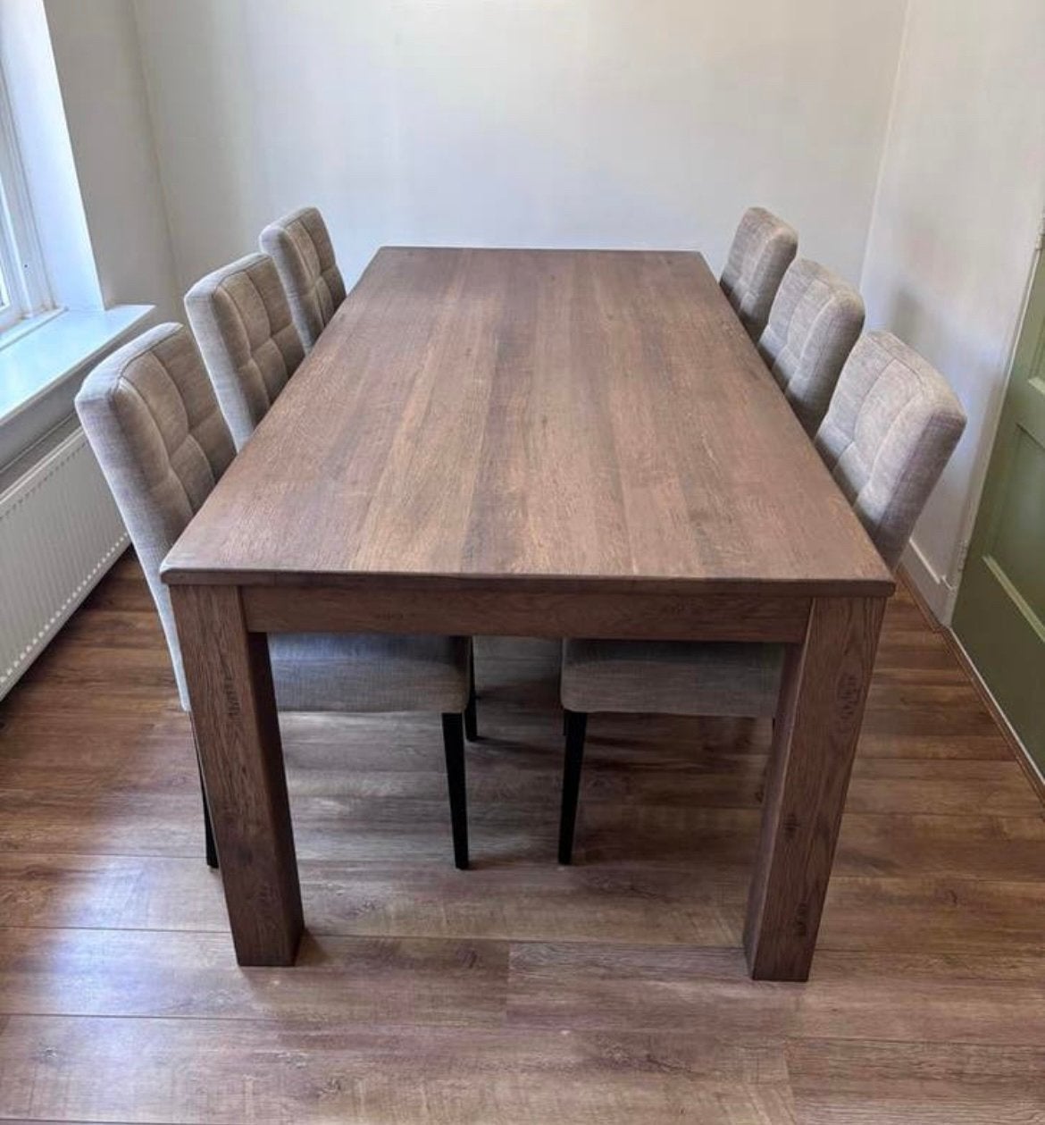 6 eetkamerstoelen beige, Huis en Inrichting, Ophalen of Verzenden
