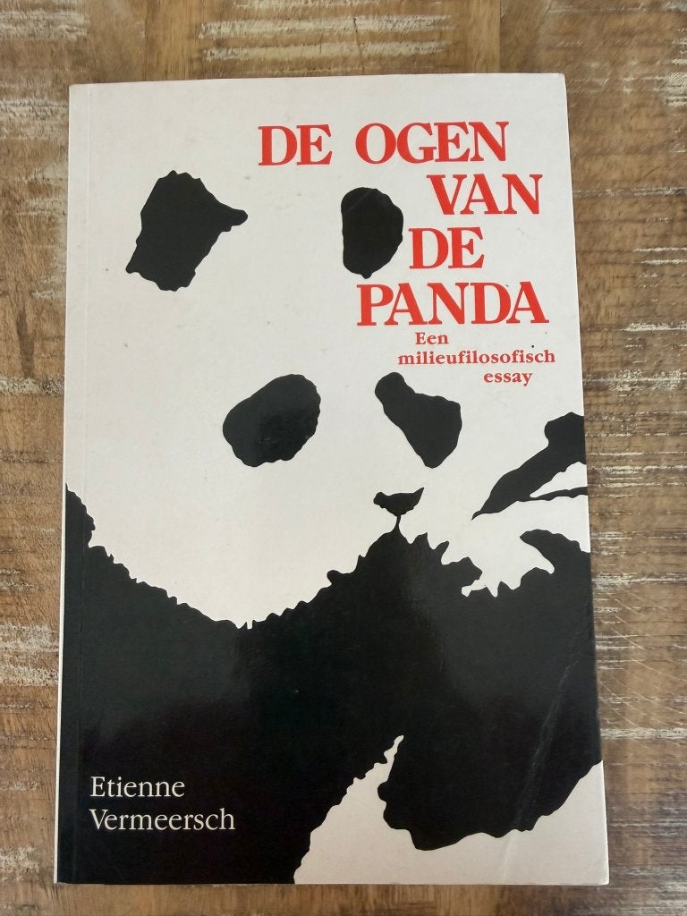 De ogen van de Panda, een milieufilosofisch  -Vermeersch, Gelezen, Metafysica of Natuurfilosofie, Ophalen of Verzenden, Etienne Vermeersch