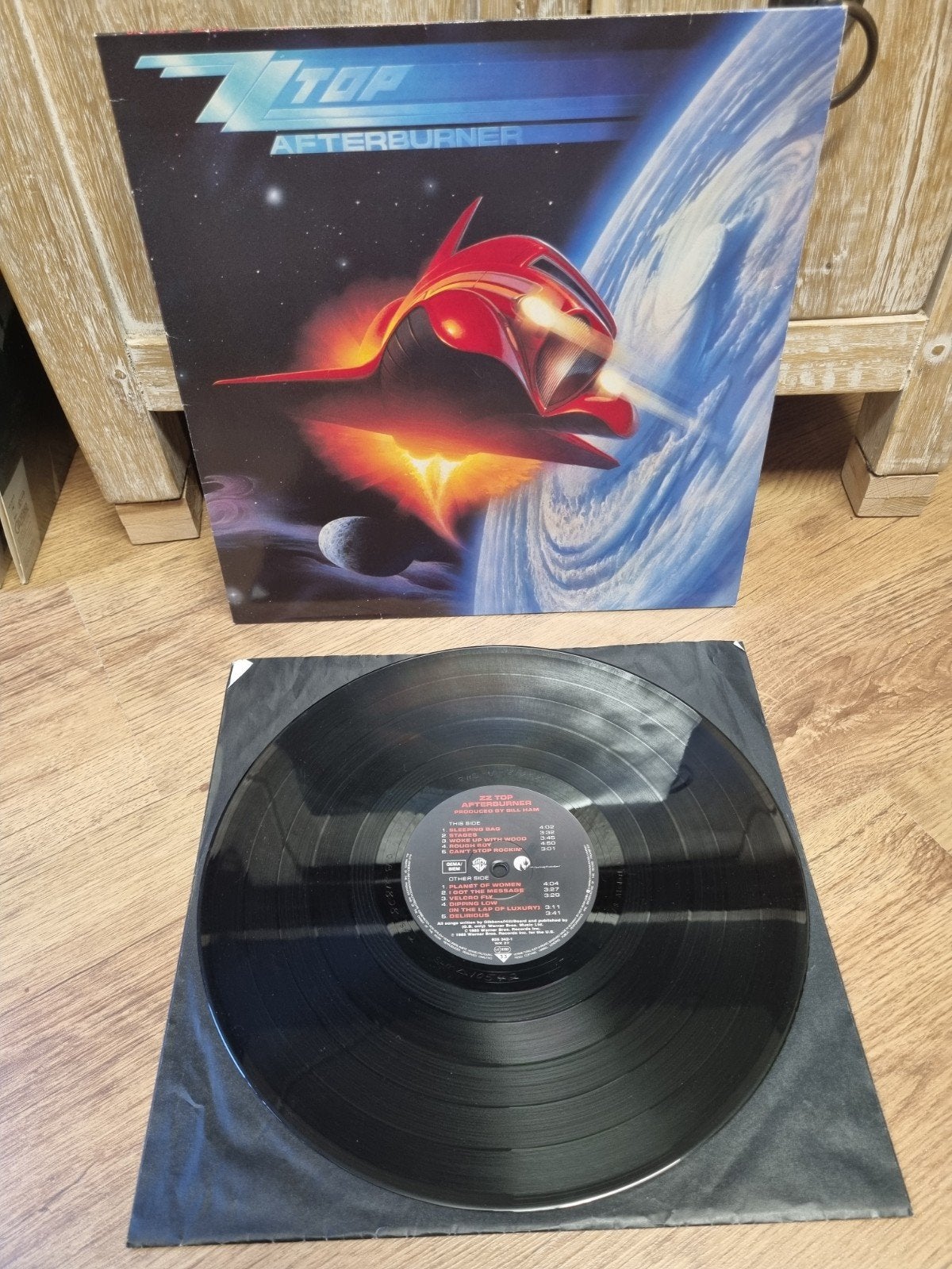 lp ZZ Top – Afterburner, Ophalen of Verzenden, Zo goed als nieuw, Overige formaten, Poprock