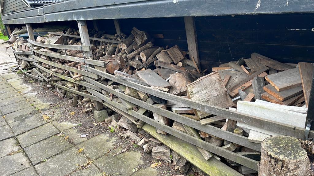 Diverse Houtblokken en Takken voor Brandhout, Tuin en Terras, Haardhout, 6 m³ of meer, Ophalen of Verzenden, Elzenhout, Blokken
